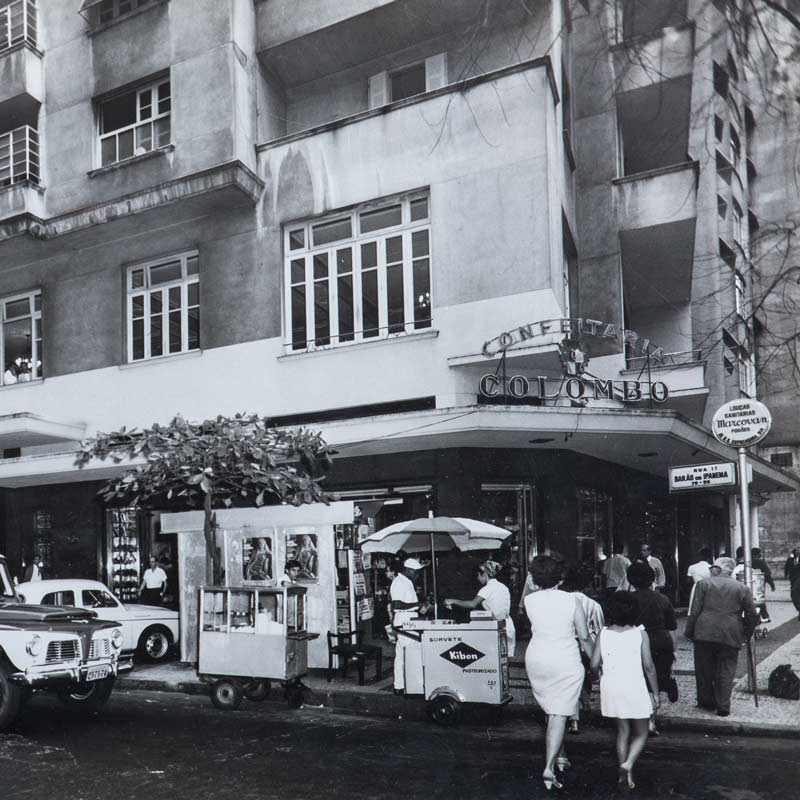 Confeitaria Colombo Copacabana circa 1960